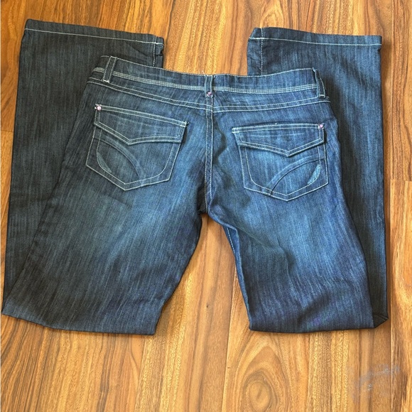 Women Zara TRF Denim Rules blue jeans size 8 preowned - Picture 3 of 16